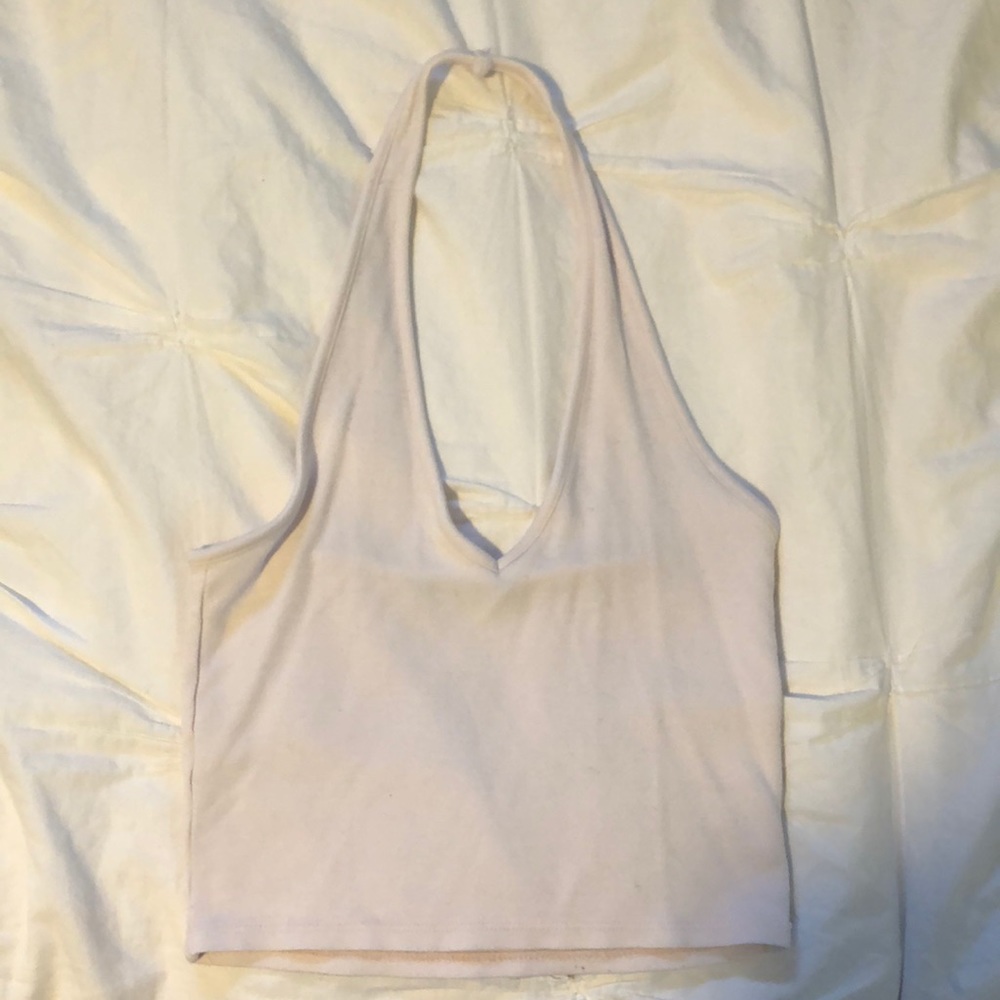 Brandy Melville Light Pink Halter Top